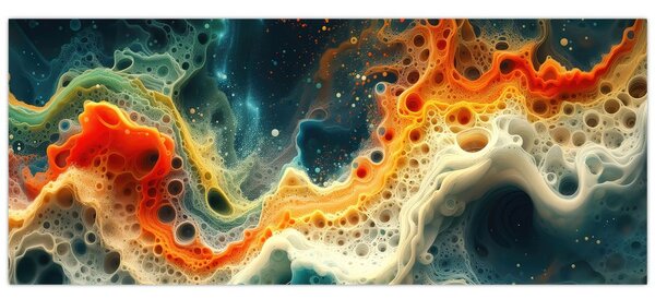 Kép - Modern absztrakció (120x50 cm)