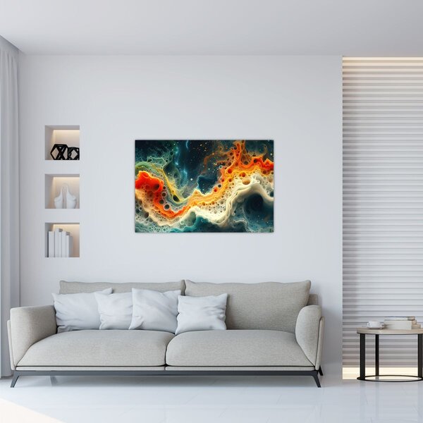 Kép - Modern absztrakció (90x60 cm)