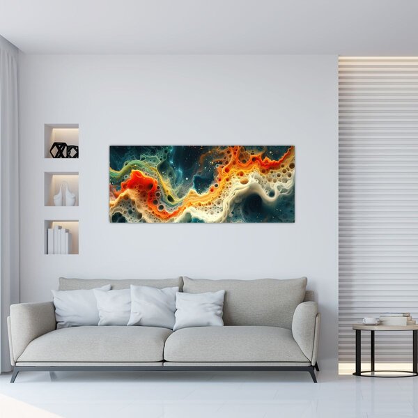 Kép - Modern absztrakció (120x50 cm)