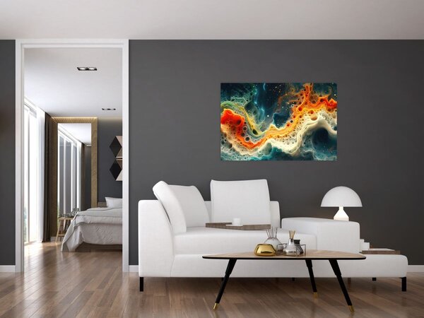 Kép - Modern absztrakció (90x60 cm)