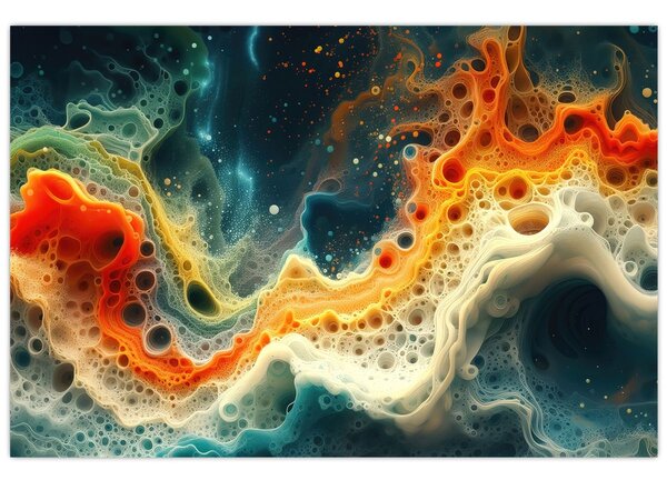 Kép - Modern absztrakció (90x60 cm)