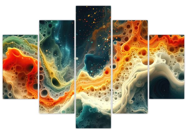 Kép - Modern absztrakció (150x105 cm)