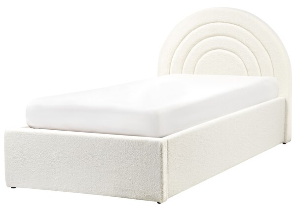 Gyerekágy tárolóval ANET Buklé Törtfehér 90 x 200 cm
