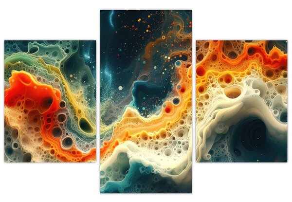 Kép - Modern absztrakció (90x60 cm)