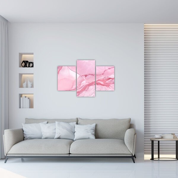 Kép - Rózsaszín márvány (90x60 cm)