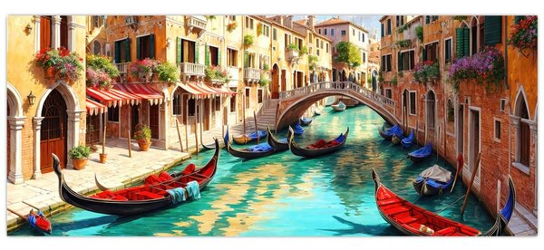 Kép - Velence (120x50 cm)
