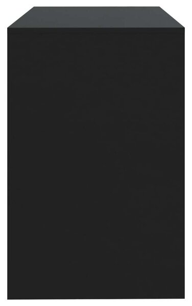 VidaXL Fekete Íróasztal - 2 Fiók - 101x50x76,5cm