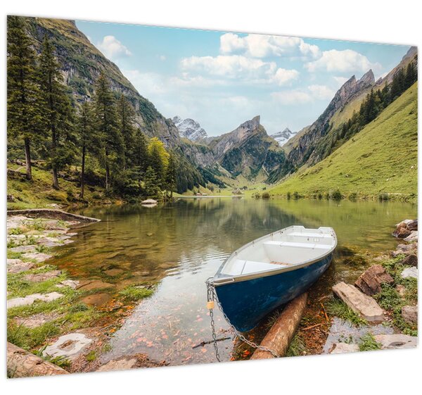 Kép - Seealpsee, svájci tó (70x50 cm)