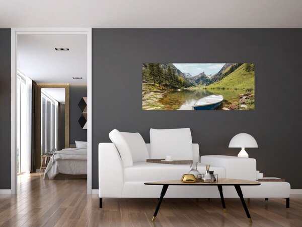 Kép - Seealpsee, svájci tó (120x50 cm)