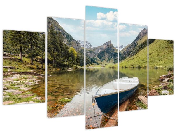 Kép - Seealpsee, svájci tó (150x105 cm)