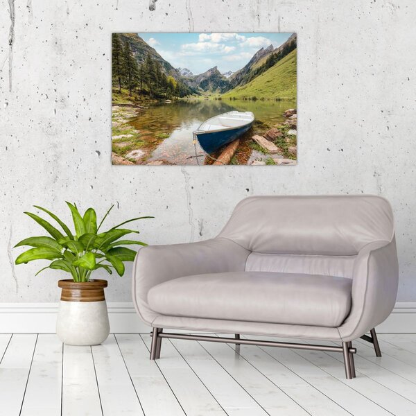 Kép - Seealpsee, svájci tó (70x50 cm)