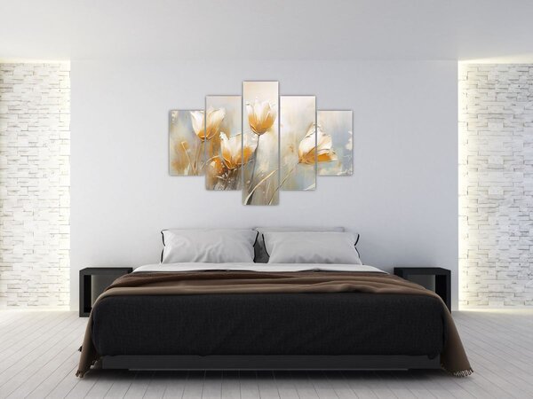 Kép - Tulipánok festése (150x105 cm)