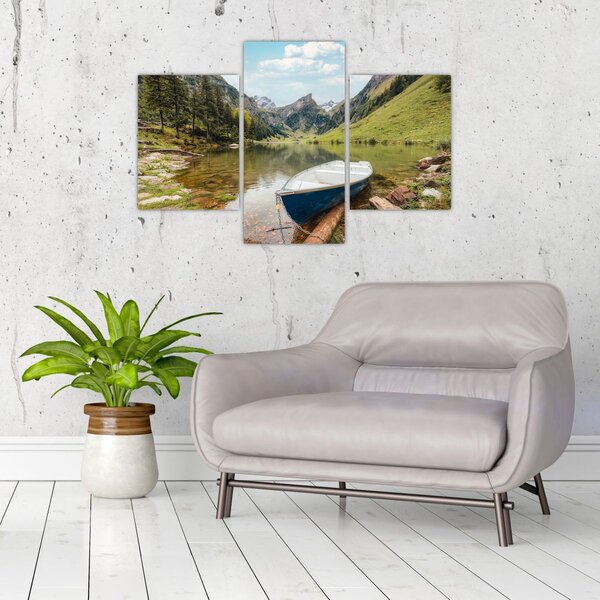Kép - Seealpsee, svájci tó (90x60 cm)