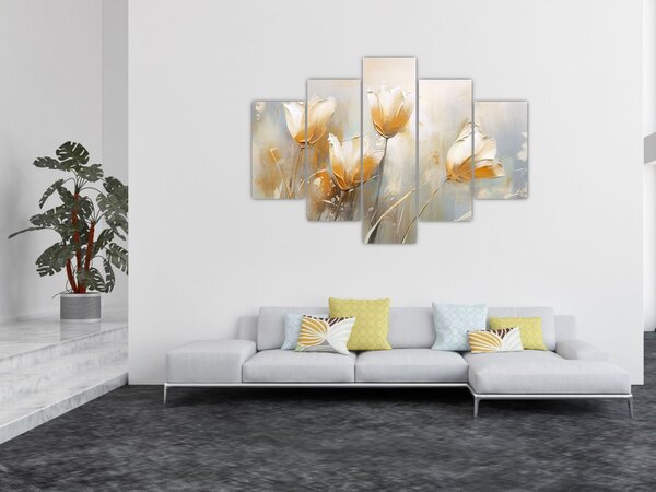 Kép - Tulipánok festése (150x105 cm)