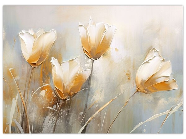 Kép - Tulipánok festése (70x50 cm)