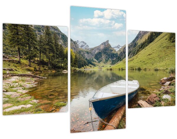 Kép - Seealpsee, svájci tó (90x60 cm)