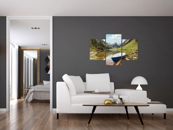 Kép - Seealpsee, svájci tó (90x60 cm)