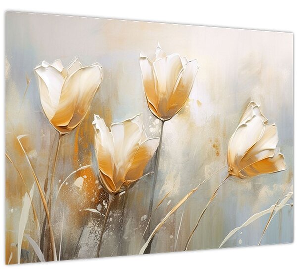 Kép - Tulipánok festése (70x50 cm)