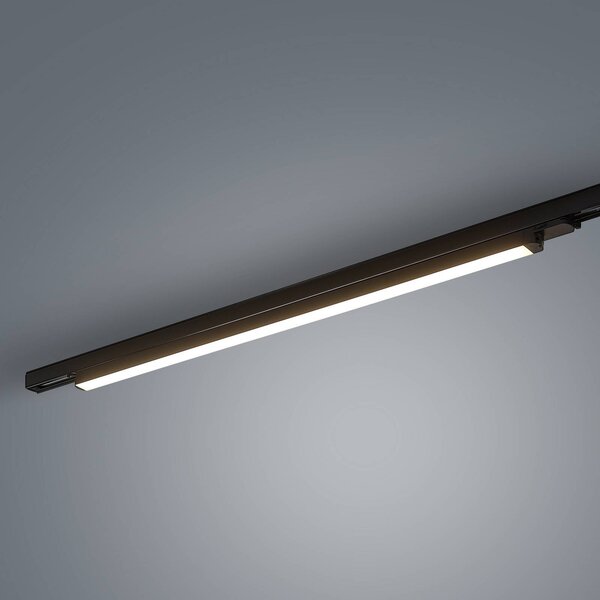 Arcchio LED sín világítás Harlow, fekete, 109 cm, 3000 K, Fekete, Dolgozószoba / Iroda, Alumínium, Modern