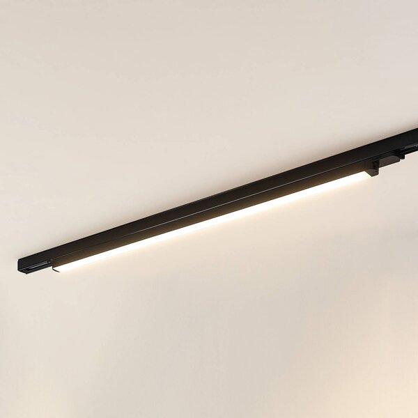 Arcchio LED sín világítás Harlow, fekete, 109 cm, 3000 K, Fekete, Dolgozószoba / Iroda, Alumínium, Modern