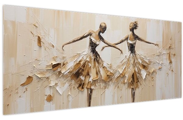 Kép - Balerinák (120x50 cm)