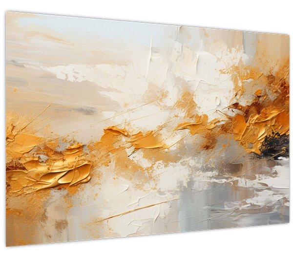 Kép - Arany textúra (90x60 cm)