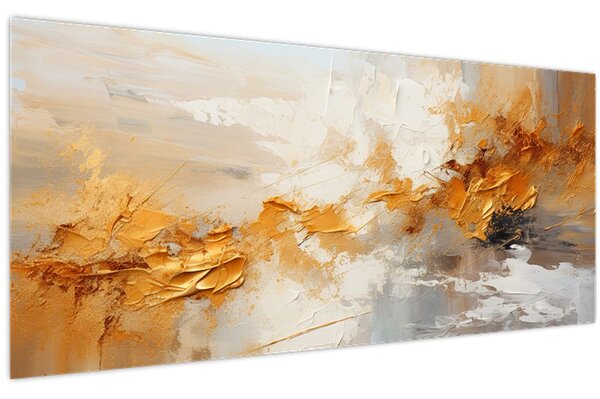 Kép - Arany textúra (120x50 cm)