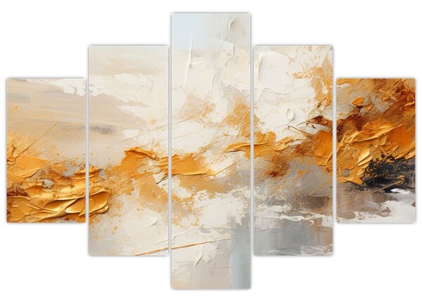 Kép - Arany textúra (150x105 cm)