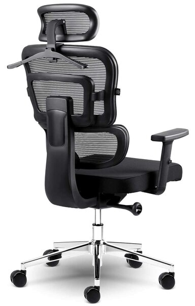 Sofotel Nicea micro-hálós ergonomikus Irodai szék - Fekete