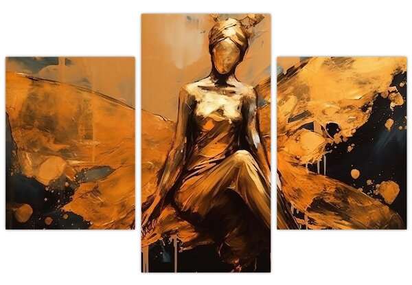 Kép - Egy tündér absztrakciója (90x60 cm)