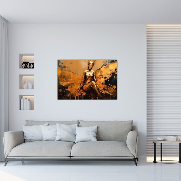 Kép - Egy tündér absztrakciója (90x60 cm)