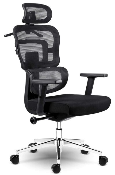 Sofotel Nicea micro-hálós ergonomikus Irodai szék - Fekete