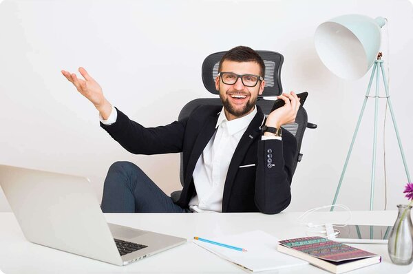 Sofotel Nicea micro-hálós ergonomikus Irodai szék - Fekete