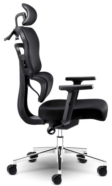 Sofotel Nicea micro-hálós ergonomikus Irodai szék - Fekete
