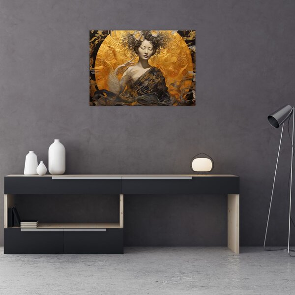 Kép - Japán hölgy (70x50 cm)