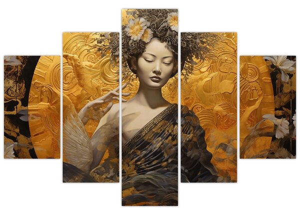 Kép - Japán hölgy (150x105 cm)