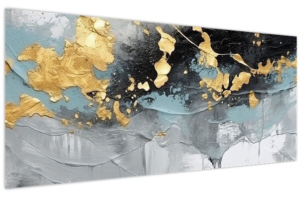 Kép - Absztrakció (120x50 cm)