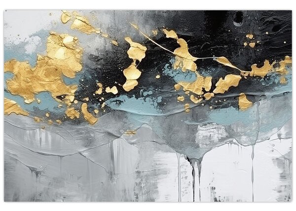 Kép - Absztrakció (90x60 cm)