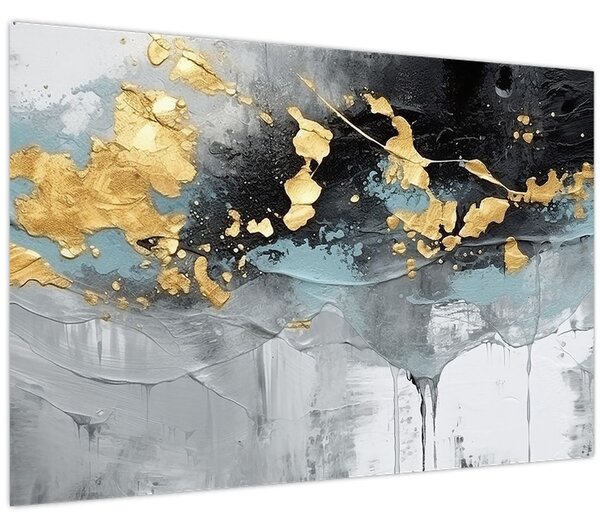 Kép - Absztrakció (90x60 cm)