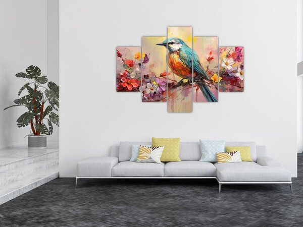 Kép - Egy madár festménye (150x105 cm)