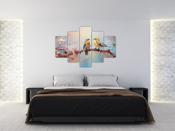 Kép - Lovebirds (150x105 cm)