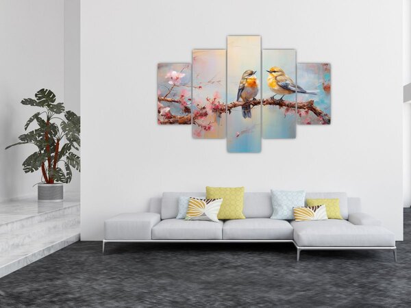 Kép - Lovebirds (150x105 cm)