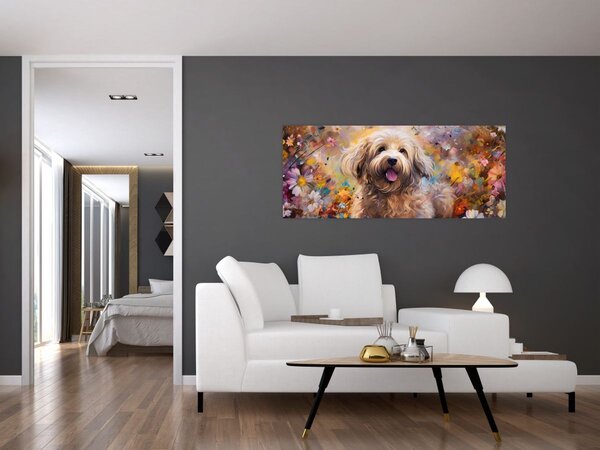 Kép - Happy Dog II. (120x50 cm)