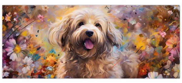 Kép - Happy Dog II. (120x50 cm)