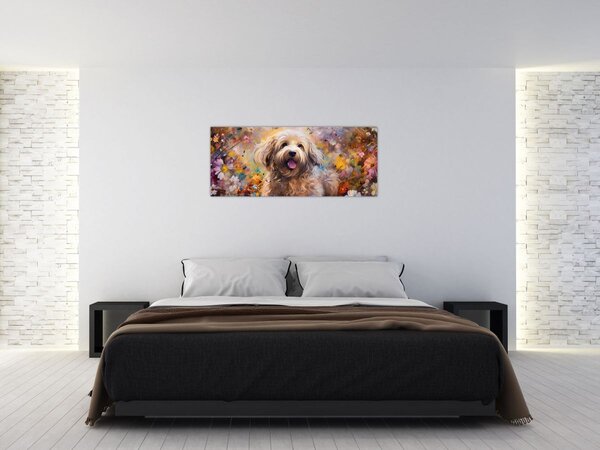 Kép - Happy Dog II. (120x50 cm)