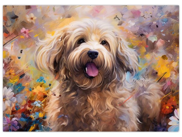 Kép - Happy Dog II. (70x50 cm)