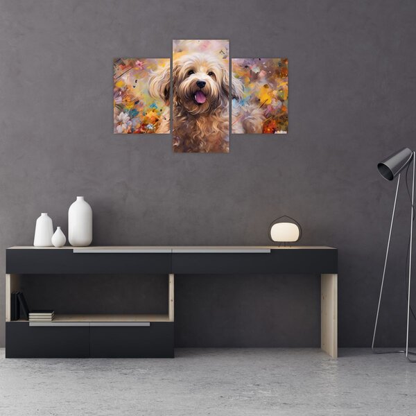 Kép - Happy Dog II. (90x60 cm)