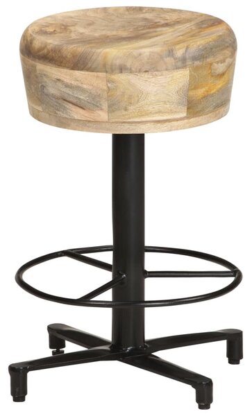 2 db tömör mangófa bárszék 52 cm