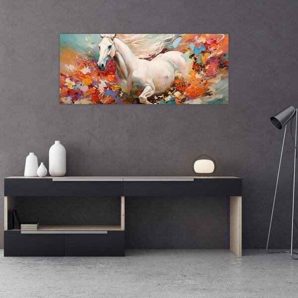 Kép - Egy ló festése (120x50 cm)