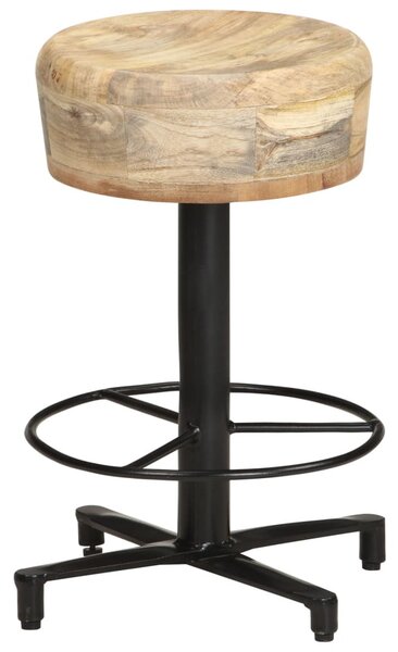 2 db tömör mangófa bárszék 52 cm
